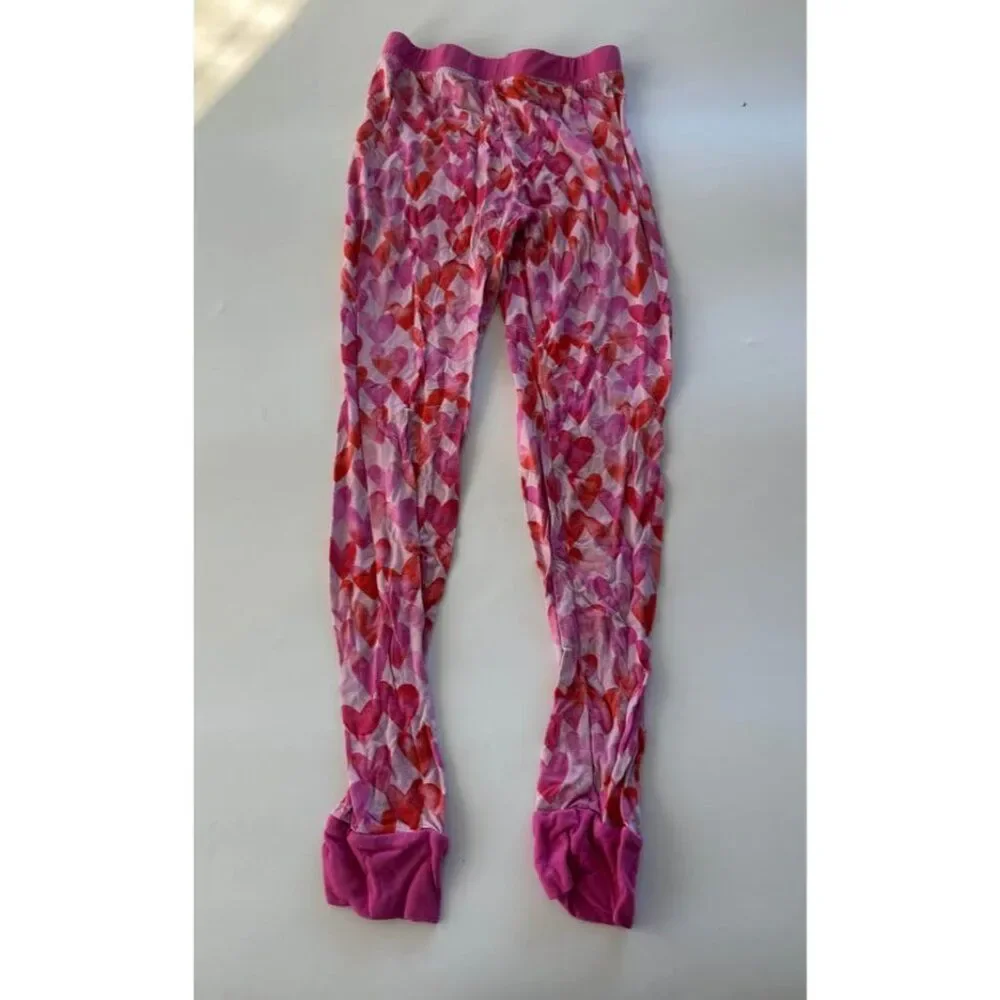 Little Sleepies Girls 7/8 heart valentine dayBottoms